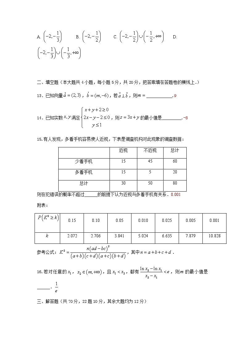 2022眉山仁寿一中南校区高三上学期入学考试数学（理）试题含答案03