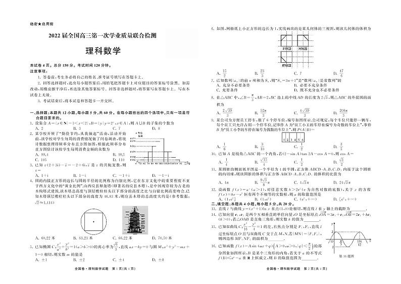 理数全国卷正文第1页