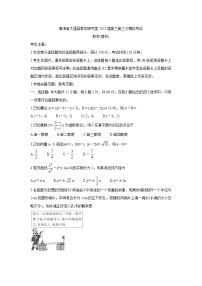 2021西宁大通回族土族自治县高三下学期高考三模试题数学（理）含答案