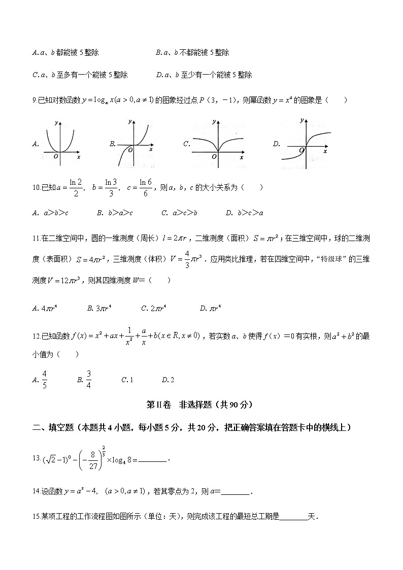 2021玉林高二下学期期末数学（文）试题含答案03