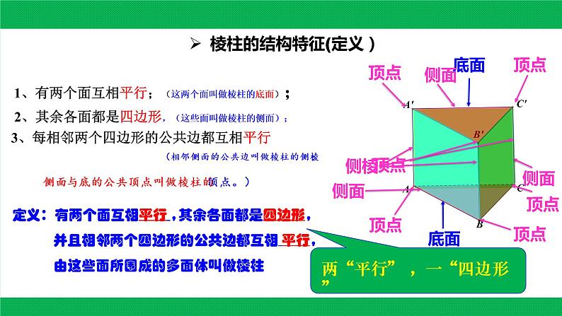 8.1（1）基本立体图形PPT-人教A版必修高一下学期数学同步教学07