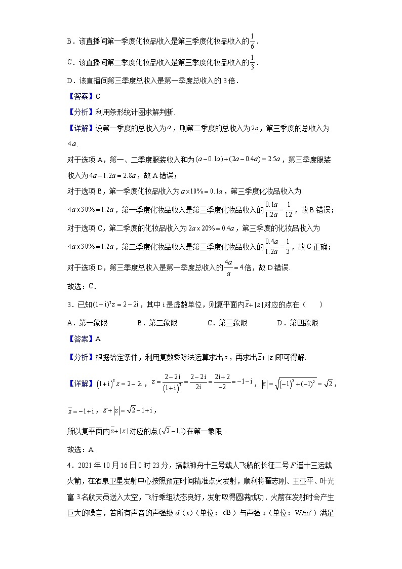 2022届四川省成都市石室中学高三专家联测卷（五）数学（理）试题含解析02
