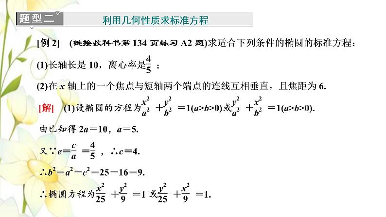 新人教B版高中数学选择性必修第一册第二章平面解析几何5.2第一课时椭圆的几何性质一课件06