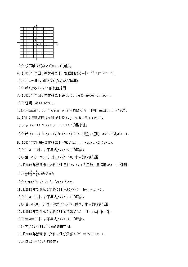 专题17不等式选讲（原卷版）第2页