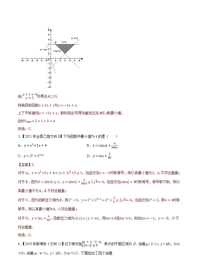 专题10不等式（解析版）第2页