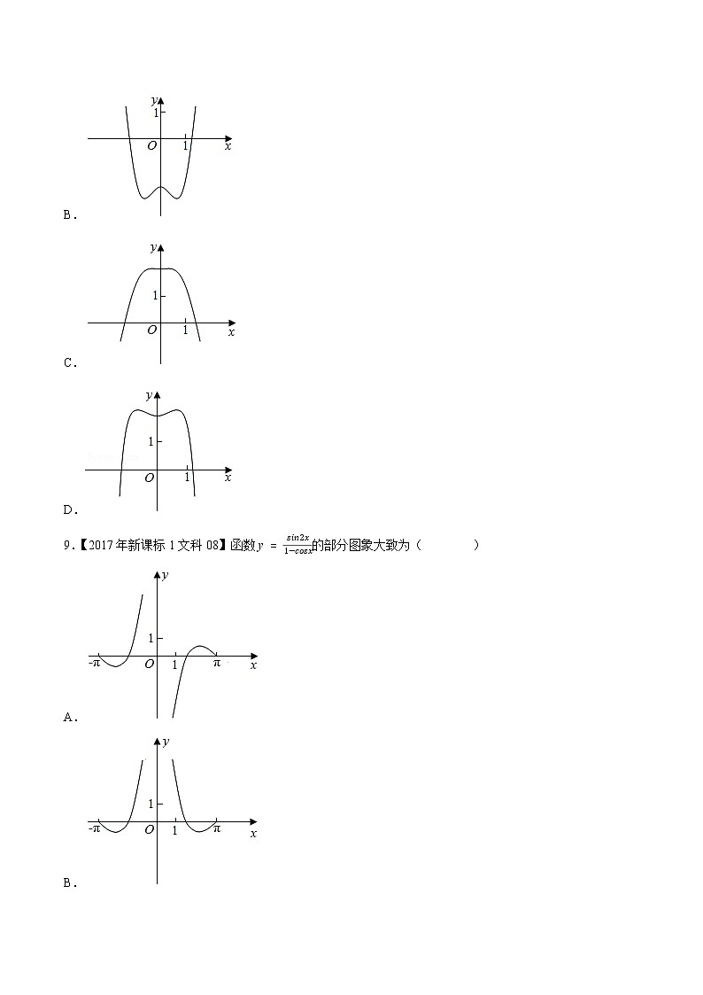 专题04导数及其应用选择填空题（原卷版）第3页