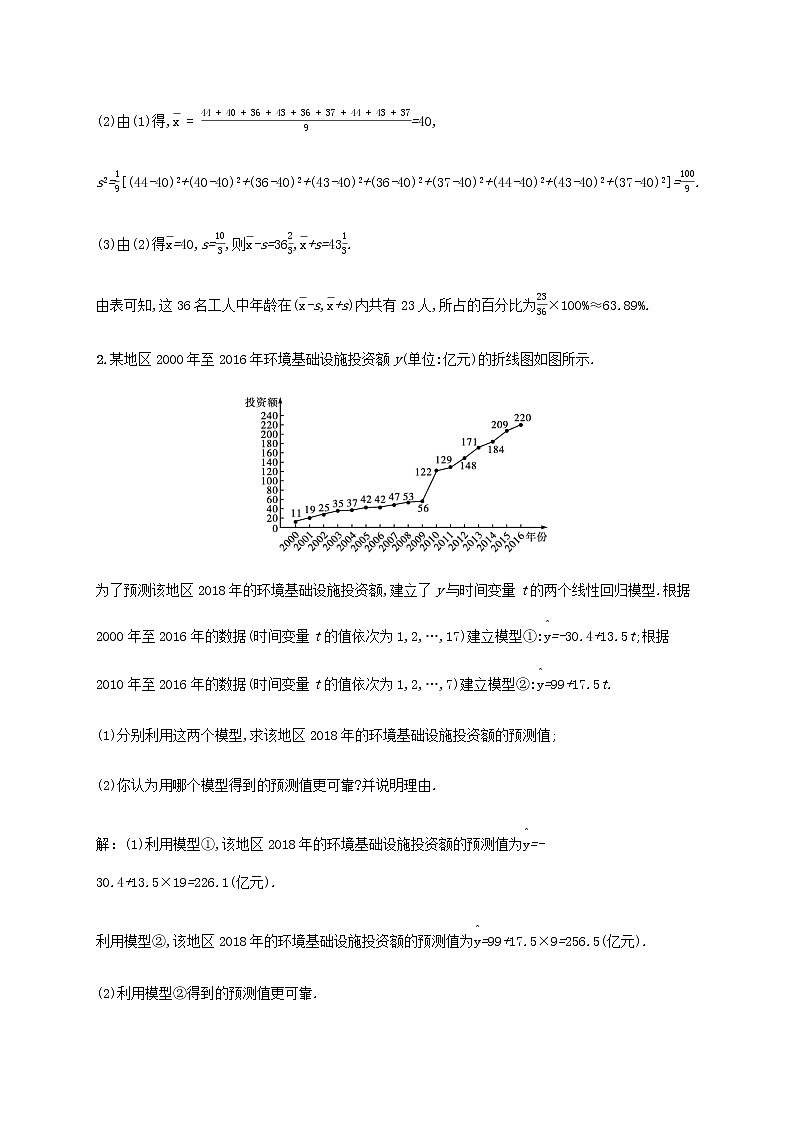广西专用高考数学一轮复习高考大题专项练六高考中的概率统计与统计案例含解析新人教A版文第2页