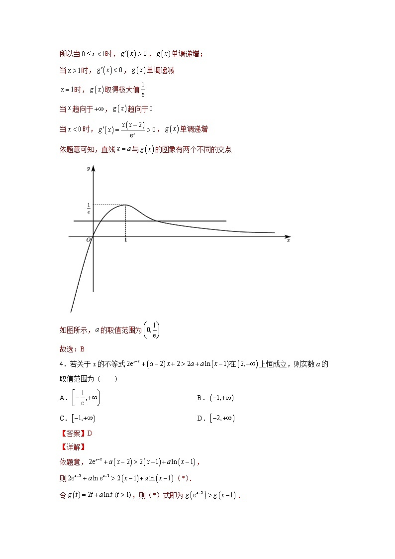 第12练  导数的综合问题（解析版）-2023年高考一轮复习精讲精练必备第2页