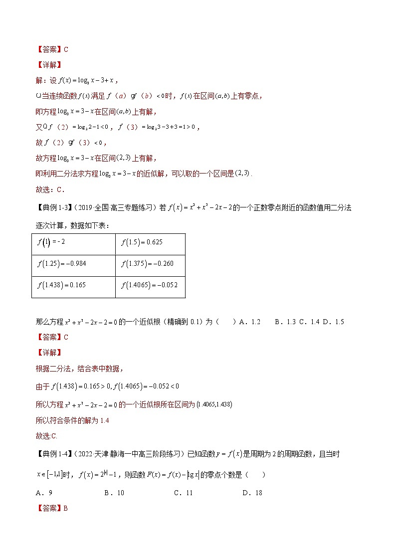 专题07 函数与方程（讲义）-2023年高考数学一轮复习精讲精练宝典（新高考专用）02