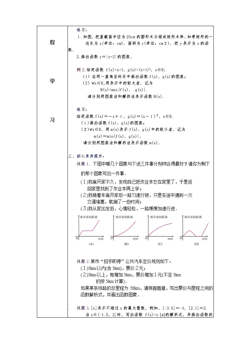 第3章+1.2函数的概念及其表示提高班课件+教案02