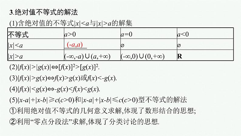 2023届高考人教B版数学一轮复习课件（适用于新高考新教材） 第二章　函数 2.4　幂函数及三类不等式的解法（绝对值、高次、无理）第7页