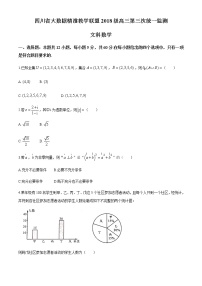 2021四川省大数据精准联盟高三下学期5月第三次统一监测文科数学试题含答案