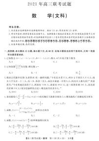 2021宝鸡高三下学期5月大联考数学（文）试题PDF版含答案