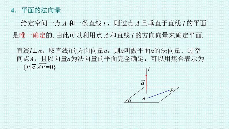 1.4.1第一课时空间中点、直线和平面的向量表示课件-2022-2023学年高二上学期数学人教A版（2019）选择性必修第一册06