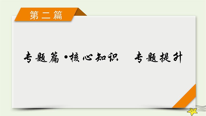 2022版高考数学二轮复习 第2篇 专题1 三角函数、三角恒等变换与解三角形 第1讲 三角函数的图象和性质课件第1页