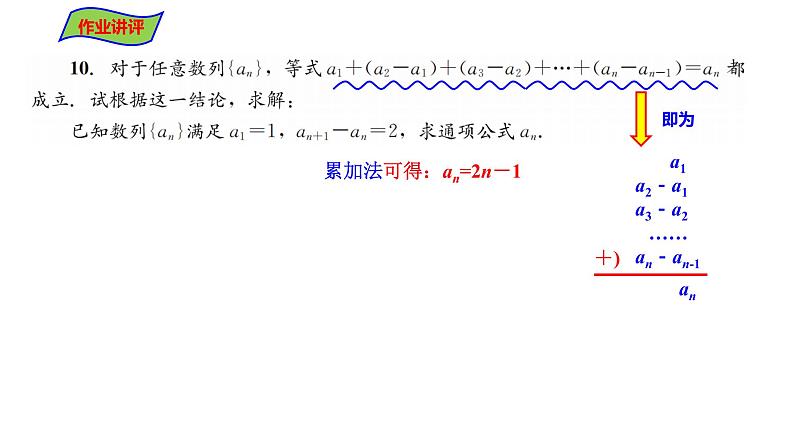 2021-2022学年高二上学期数学湘教版（2019）选择性必修第一册1.2.1等差数列及其通项公式第1课时课件第3页