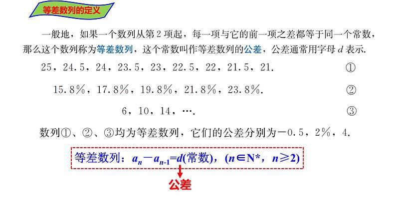 2021-2022学年高二上学期数学湘教版（2019）选择性必修第一册1.2.1等差数列及其通项公式第1课时课件第8页