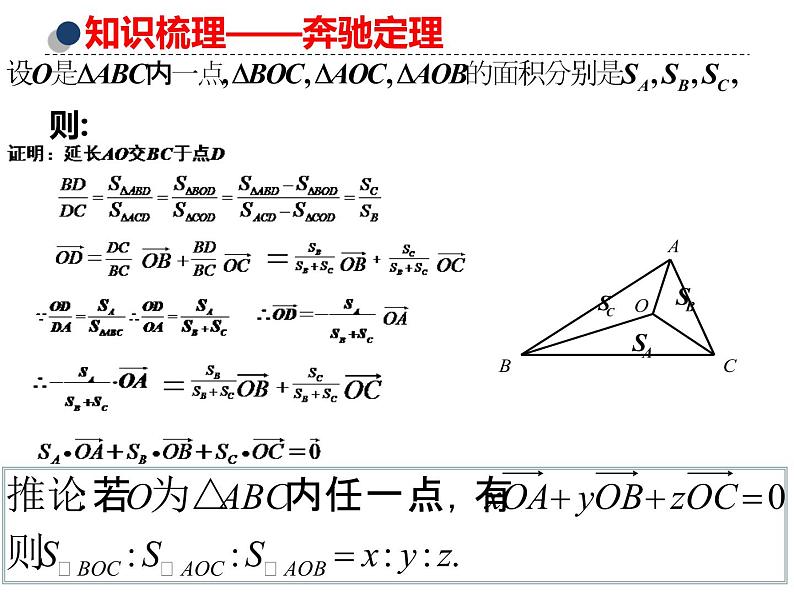 高考数学二轮微专题2：奔驰定理与三角形四心的应用.ppt02