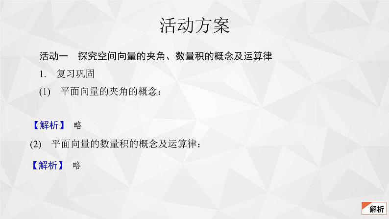 2021-2022学年高二下学期数学苏教版（2019）选择性必修第二册6.1.2空间向量的数量积课件04