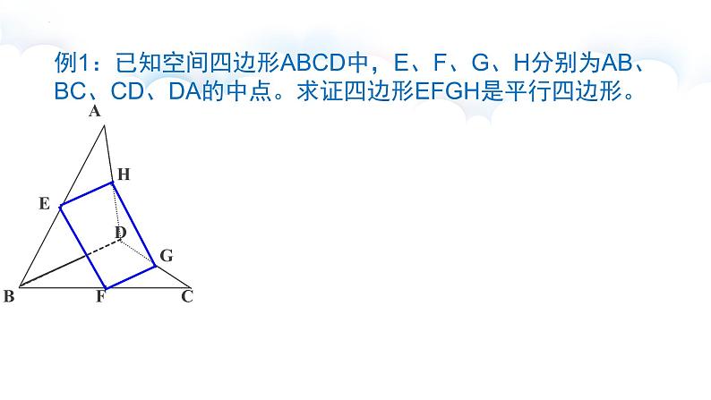 2021-2022学年高一下学期数学人教A版（2019）必修第二册8.5.1直线与直线平行课件第5页