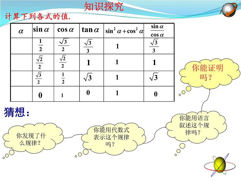 2021-2022学年高一上学期数学人教A版（2019）必修第一册5.2.2同角三角函数的基本关系课件第4页