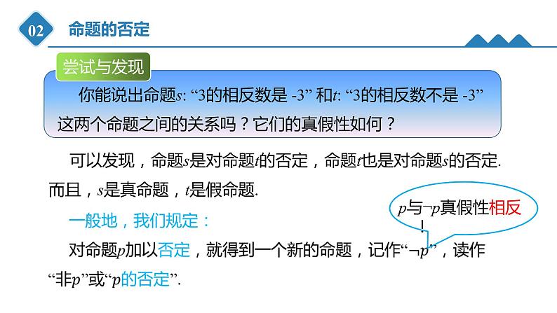 高中数学人教B版必修第一册（2019） 教学课件_ 全称量词命题与存在量词命题的否定03