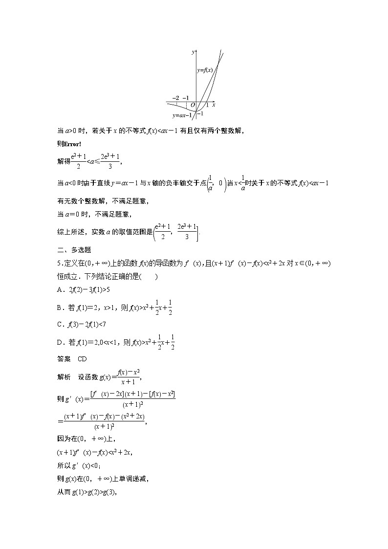 【2023届必备】2023版高考一轮复习训练11　导数的综合问题03