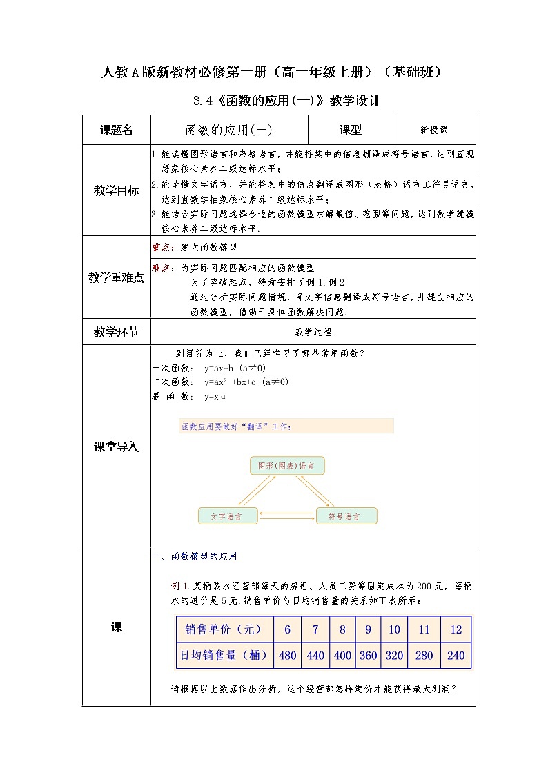 第3章+4函数的应用(一)基础班课件+教案01