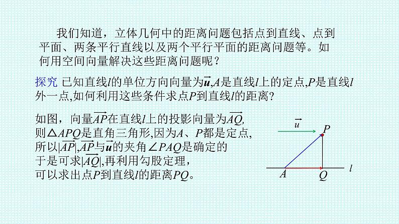 1.4.2第一课时    距离问题课件-2022-2023学年高二上学期数学人教A版（2019）选择性必修第一册第3页