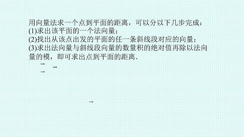 1.4.2第一课时    距离问题课件-2022-2023学年高二上学期数学人教A版（2019）选择性必修第一册第6页