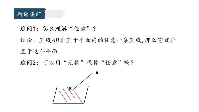 8.6.2直线与平面垂直（第一课时）第6页