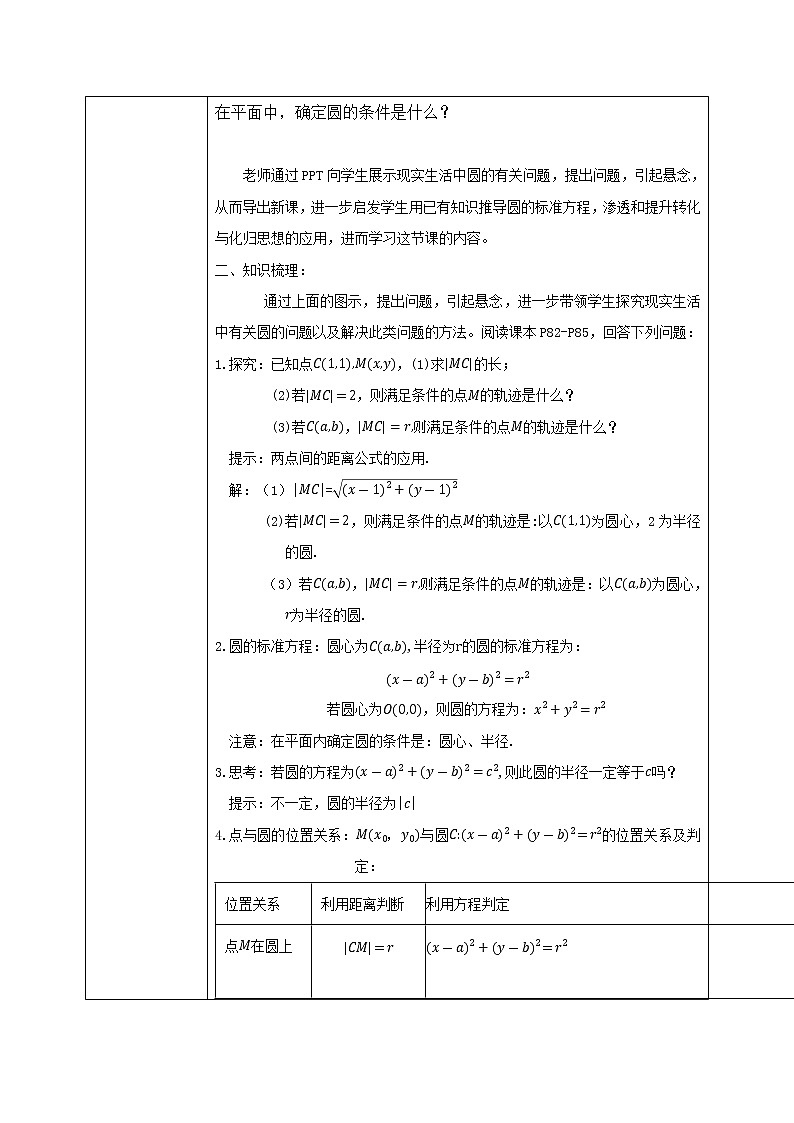 2.4.1《圆的标准方程》课件+教案02