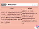 高考数学统考二轮复习天天练第1部分送分考点自练自检第1讲集合常用逻辑用语算法课件