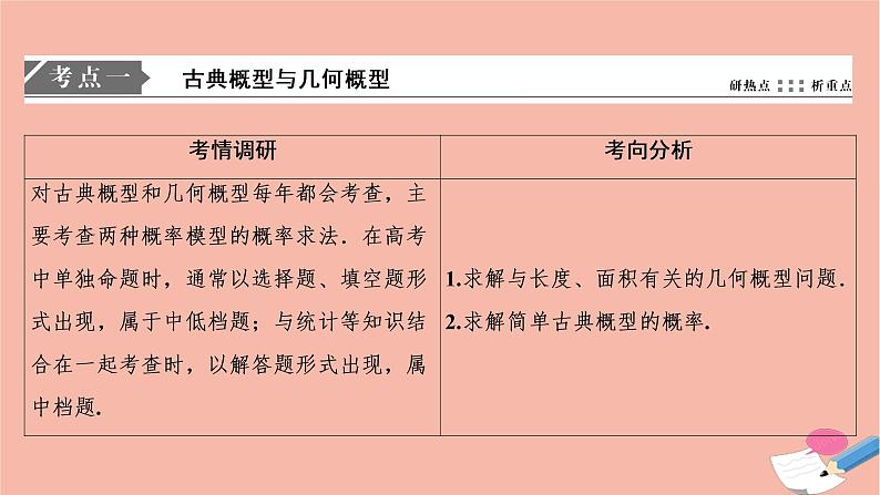 高考数学统考二轮复习天天练第2部分专题4概率与统计第2讲概率离散型随机变量及其分布课件02