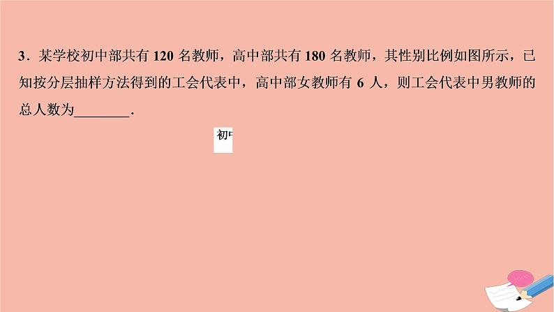 高考数学统考二轮复习天天练第2部分专题4概率与统计第1讲统计与统计案例课件05