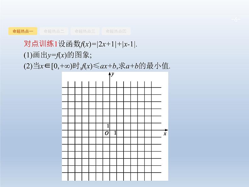 高考数学二轮复习第2部分8.2不等式选讲选修课件第6页