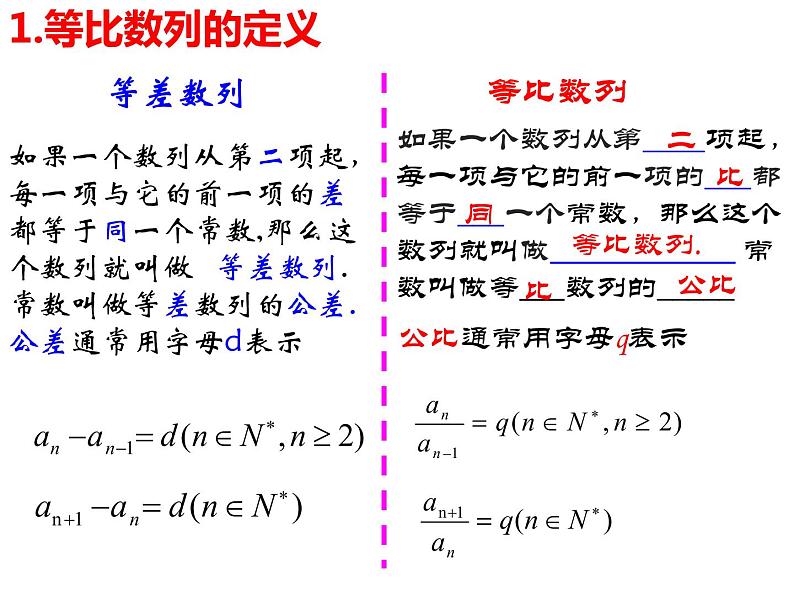 高中数学 等比数列的概念 等比数列的概念 课件08