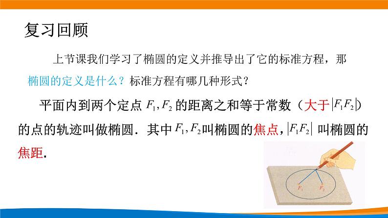 高中数学 椭圆及其标准方程（第2课时） 课件第3页