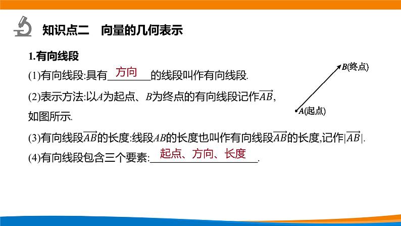 高中数学 平面向量的概念 平面向量实际背景及基本概念 课件第7页