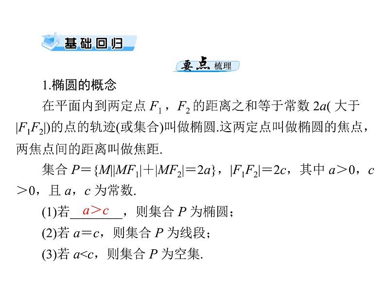 高考数学一轮复习第7章解析几何第5讲椭圆课件第3页