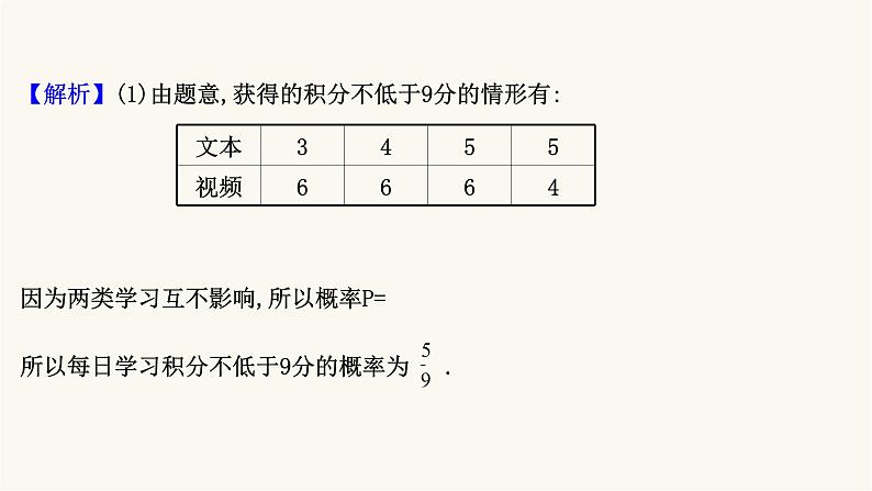 高考数学二轮专题训练高考大题专项练7概率与统计a组课件05