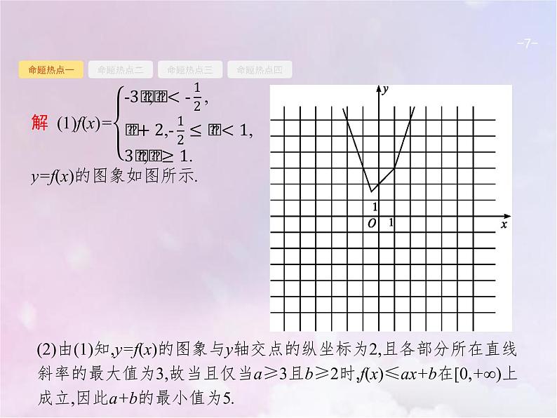 高考数学二轮复习8.2不等式选讲选修4_5课件07
