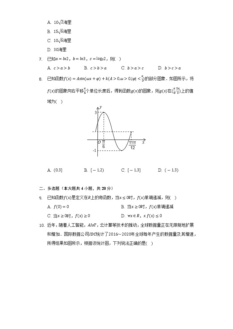 2021-2022学年湖北省咸宁市高一（下）期末数学试卷（Word解析版）02