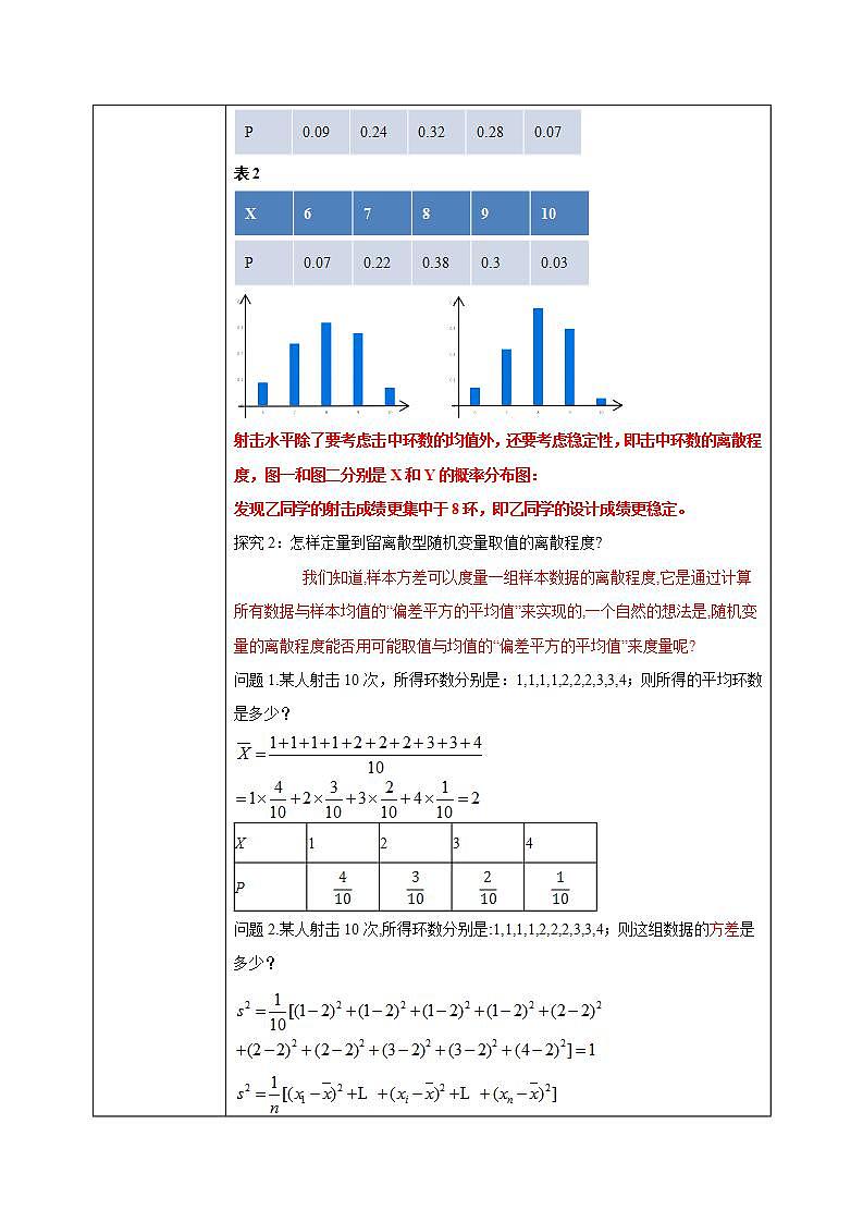 7.3.2《离散型随机变量的方差》课件PPT+教案+练习02