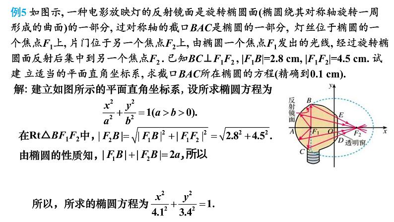 3.1.2  椭圆的简单几何性质（2）课件-2021-2022学年高二上学期数学人教A版（2019）选择性必修第一册第3页