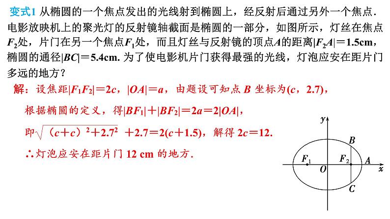 3.1.2  椭圆的简单几何性质（2）课件-2021-2022学年高二上学期数学人教A版（2019）选择性必修第一册第4页