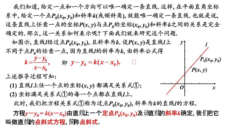 2.2.1  直线的点斜式方程课件-2021-2022学年高二上学期数学人教A版（2019）选择性必修第一册第2页