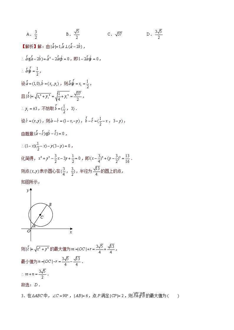 新高考数学二轮专题《平面向量》第5讲 矩形大法（解析版）第2页