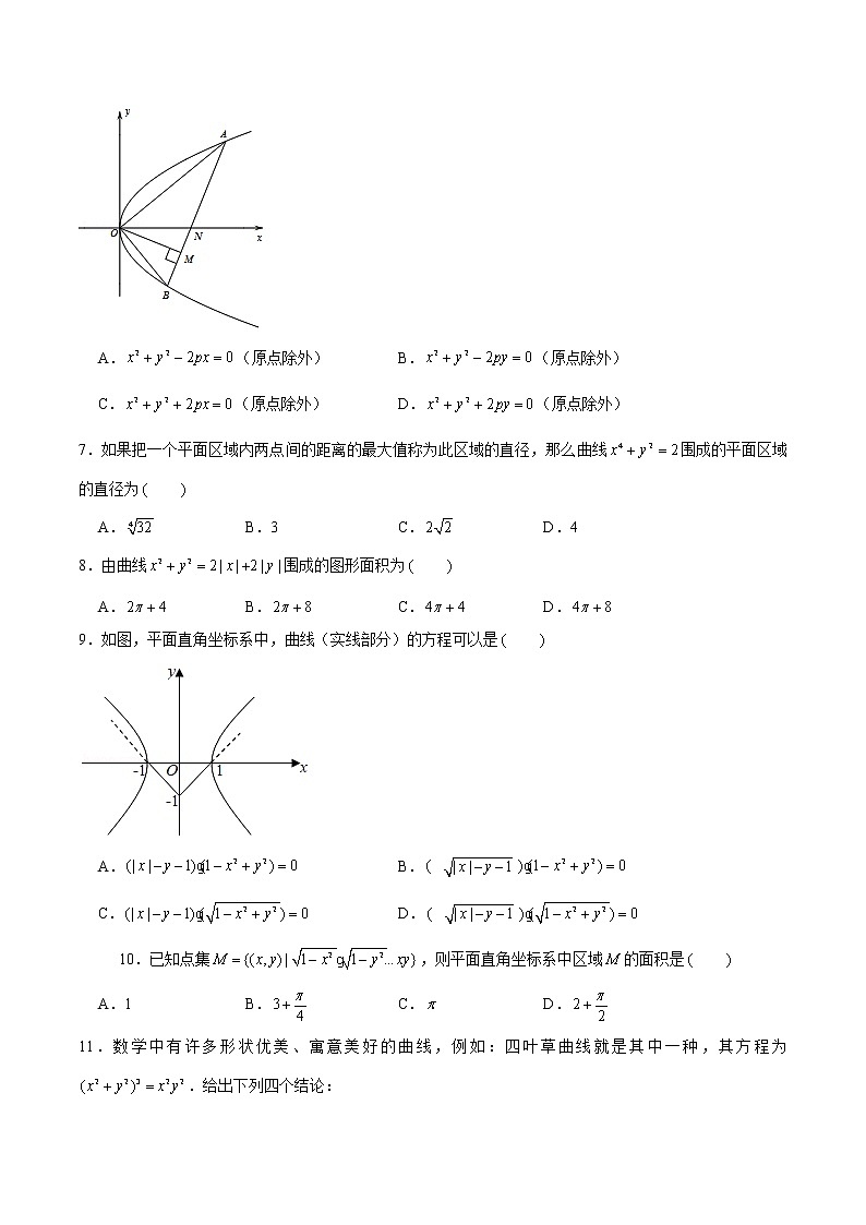 新高考数学二轮专题《圆锥曲线》第1讲 轨迹问题（原卷版）第2页