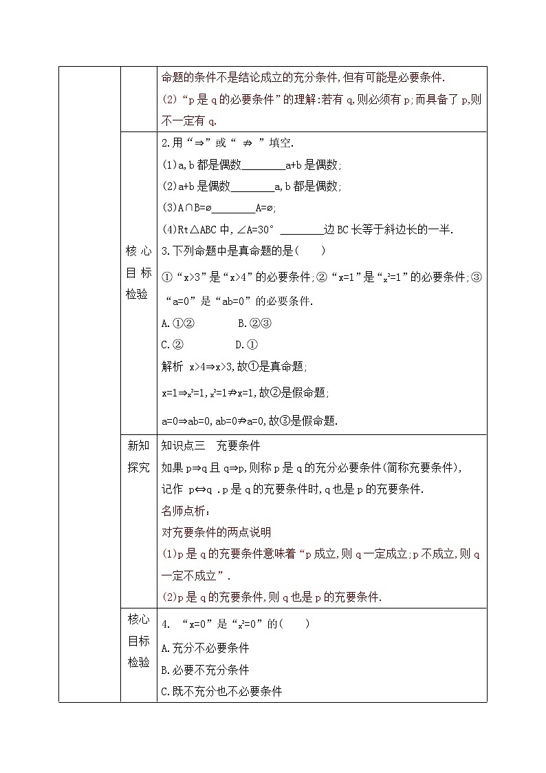1.2.3《充分条件、必要条件》课件PPT+教案03